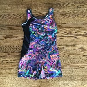 Girl’s Short Unitard